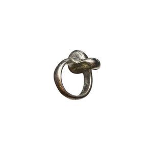Ann Taylor Love Knot ring - silver size 7